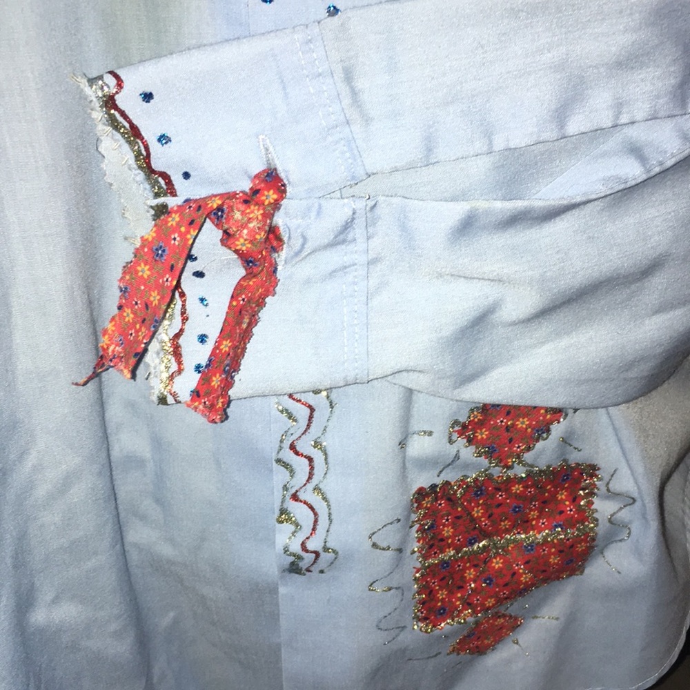 Vintage 1960s Van Heusen HampshireHouse mens Shirt,Embellished - Picture 6 of 14